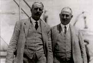 Ted Ray och Harry Vardon - golfambassadrer